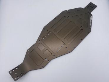 SWORKz 1/10 S12-2C/D Bodenplatte "Intensify" T7075 Aluminium Hard Coating